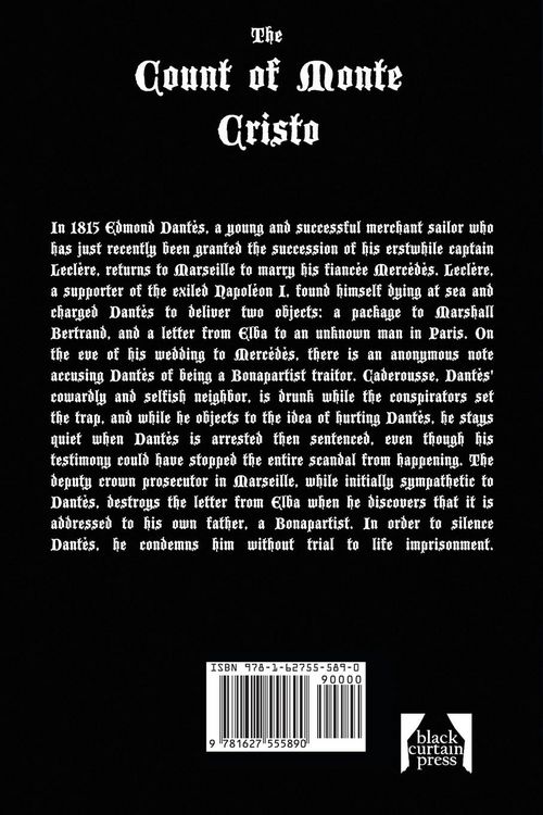 Produktbild: The Count of Monte Cristo - A Classic Novel of Betrayal, Revenge, and Redemption