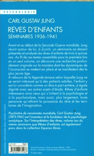 Produktbild: Les r&ecirc;ves d'enfants : s&eacute;minaires 1936-1941