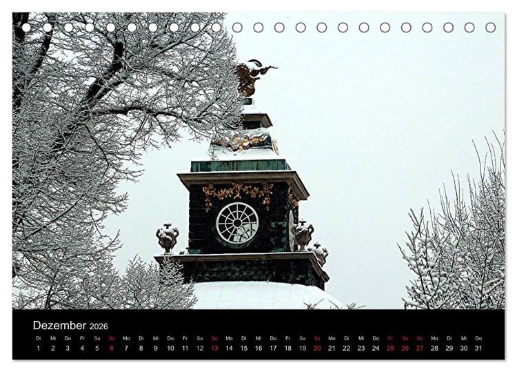 Produktbild: Potsdam 2026 (Tischkalender 2026 DIN A5 quer), CALVENDO Monatskalender