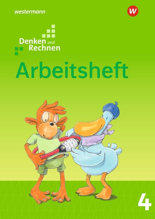 Produktbild: Denken und Rechnen 4. Arbeitsheft. Allgemeine Ausgabe