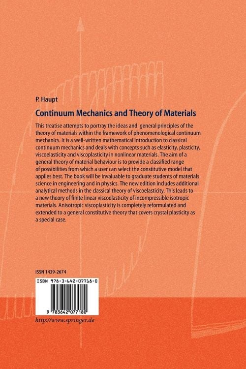 Produktbild: Continuum Mechanics and Theory of Materials