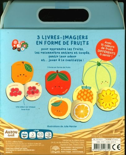 Produktbild: Mon panier des odeurs : 3 livres et 15 odeurs de fruits