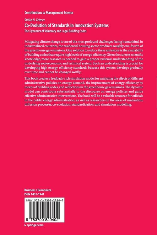 Produktbild: Co-Evolution of Standards in Innovation Systems