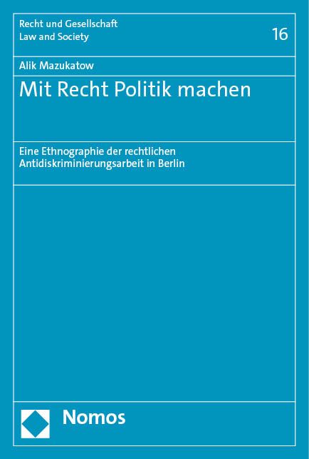 Produktbild: Mit Recht Politik machen