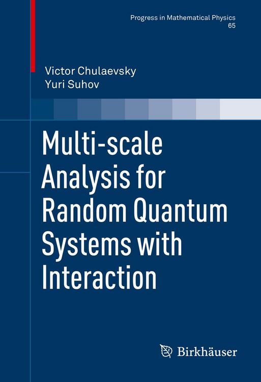Produktbild: Multi-scale Analysis for Random Quantum Systems with Interaction