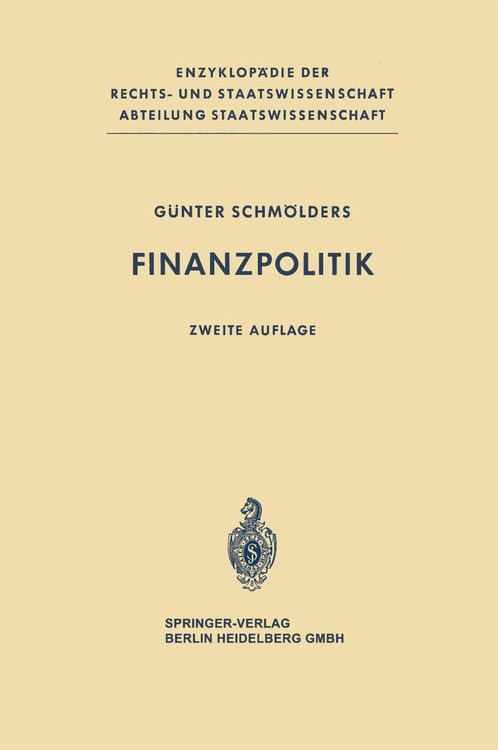 Produktbild: Finanzpolitik
