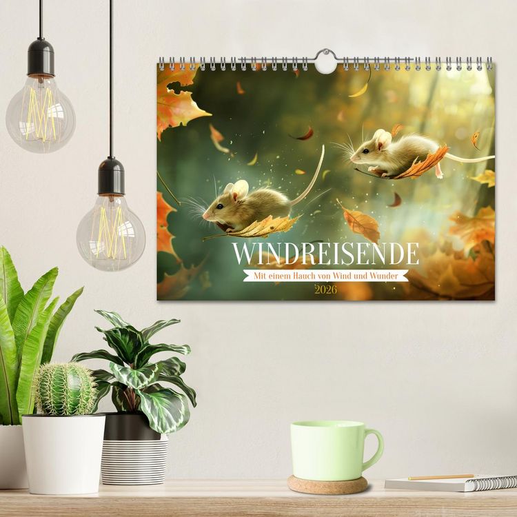 Produktbild: Windreisende (Wandkalender 2026 DIN A4 quer), CALVENDO Monatskalender