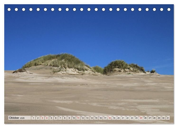 Produktbild: Skagen &ndash;&nbsp;Licht und Leben an D&auml;nemarks Nordspitze (Tischkalender 2026 DIN A5 quer), CALVENDO Monatskalender