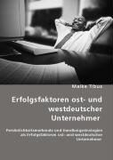Produktbild: Erfolgsfaktoren ost- und westdeutscher Unternehmer