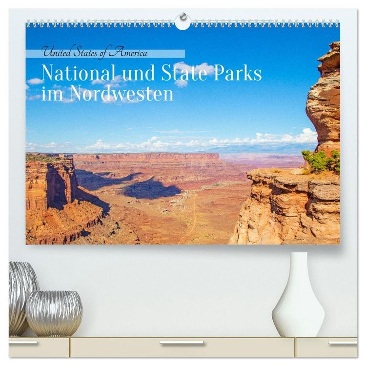 Produktbild: USA - National und State Parks im Nordwesten (hochwertiger Premium Wandkalender 2026 DIN A2 quer), Kunstdruck in Hochglanz