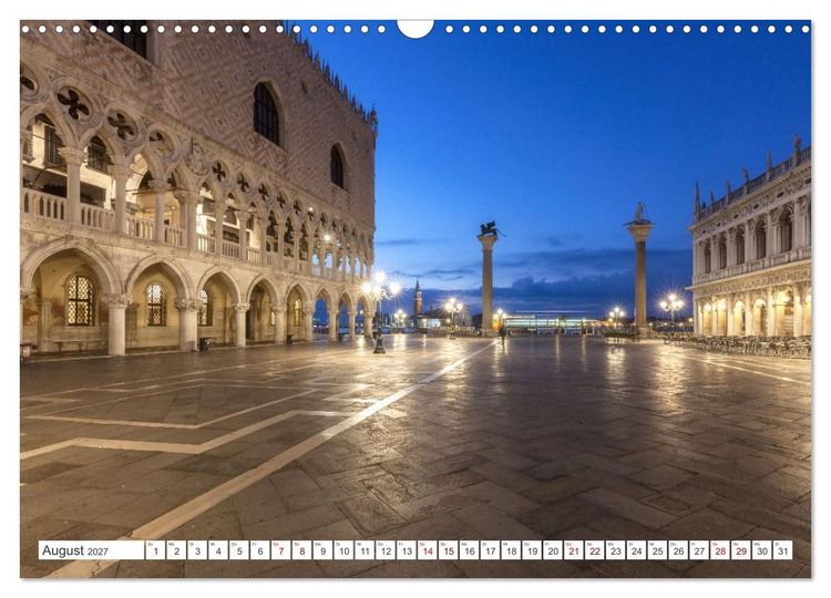 Produktbild: Venedig und Burano - Lagunenstadt und bunte H&auml;user (Wandkalender 2027 DIN A3 quer), CALVENDO Monatskalender