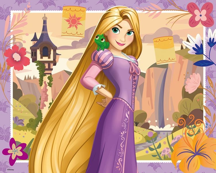 Produktbild: Kinderpuzzle 48 Teile - Disney Prinzessinnen - Prinzessin Rapunzel