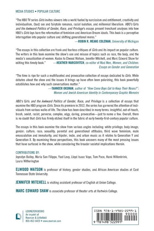 Produktbild: HBO's Girls and the Awkward Politics of Gender, Race, and Privilege