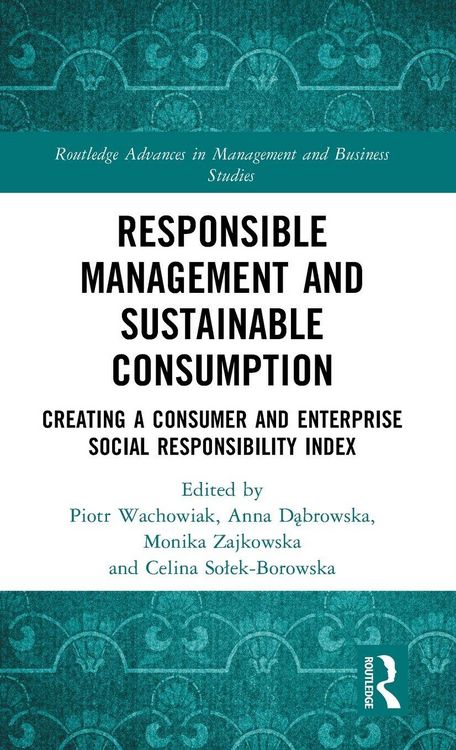 Produktbild: Responsible Management and Sustainable Consumption
