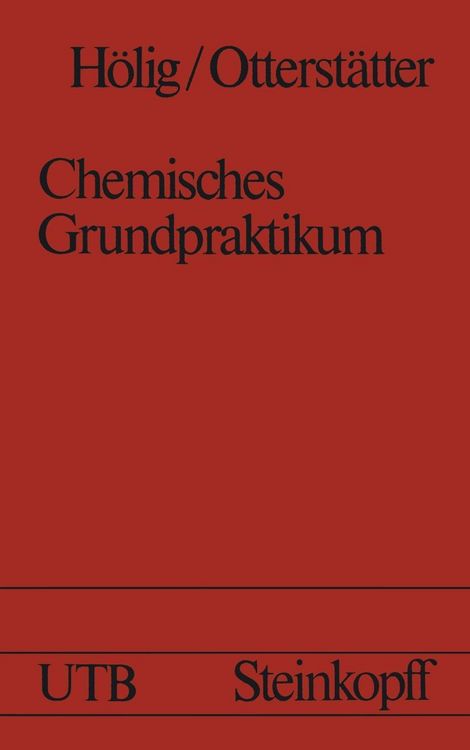 Produktbild: Chemisches Grundpraktikum