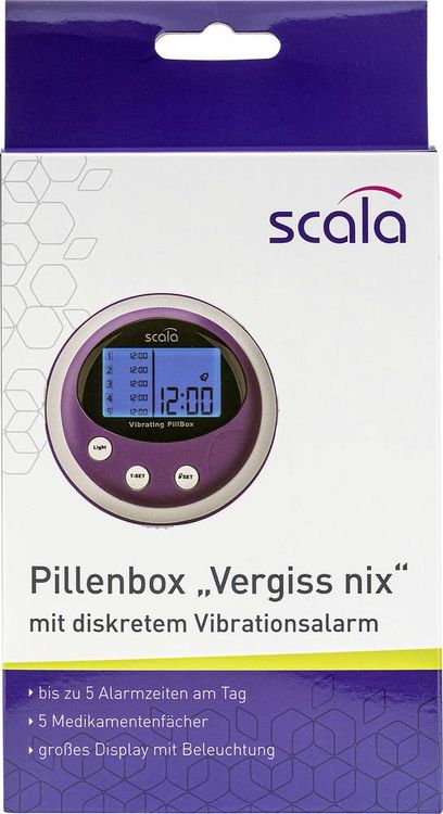 Produktbild: Scala \"Vergiss Nix\" Pillenbox