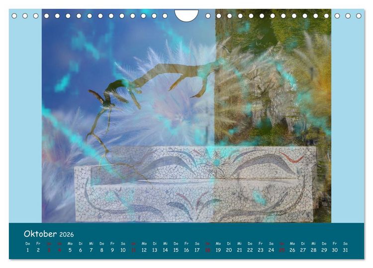 Produktbild: Seelen Bilder (Wandkalender 2026 DIN A4 quer), CALVENDO Monatskalender