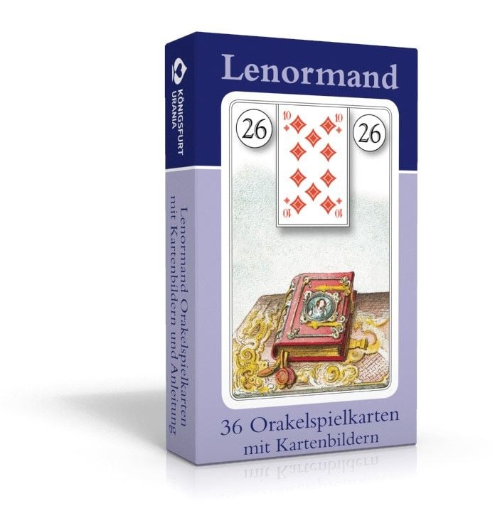 Produktbild: Lenormand Orakelspielkarten mit Symbolen