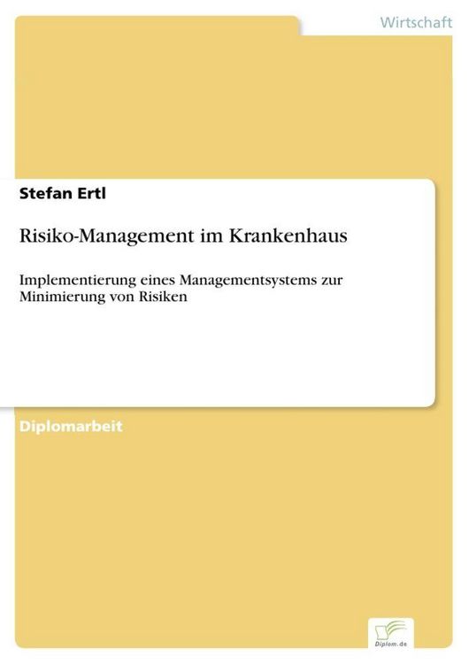 Produktbild: Risiko-Management im Krankenhaus