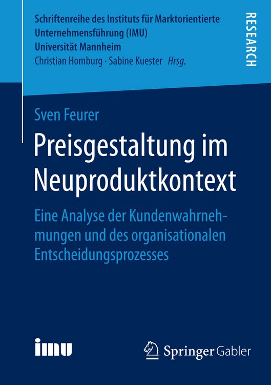 Produktbild: Preisgestaltung im Neuproduktkontext