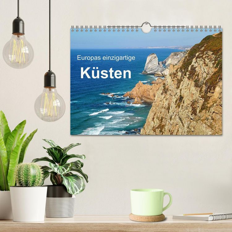 Produktbild: Europas einzigartige K&uuml;sten (Wandkalender 2026 DIN A4 quer), CALVENDO Monatskalender
