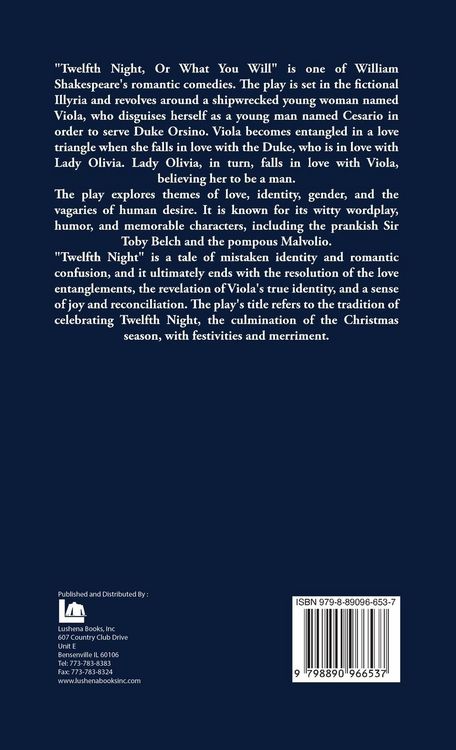 Produktbild: Twelfth Night Or, What You Will