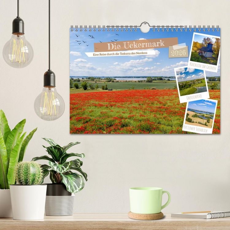 Produktbild: Die Uckermark - Eine Reise durch die Toskana des Nordens (Wandkalender 2026 DIN A4 quer), CALVENDO Monatskalender