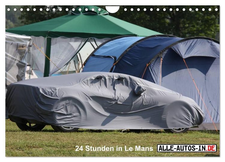 Produktbild: 24 Stunden in Le Mans (Wandkalender 2027 DIN A4 quer), CALVENDO Monatskalender