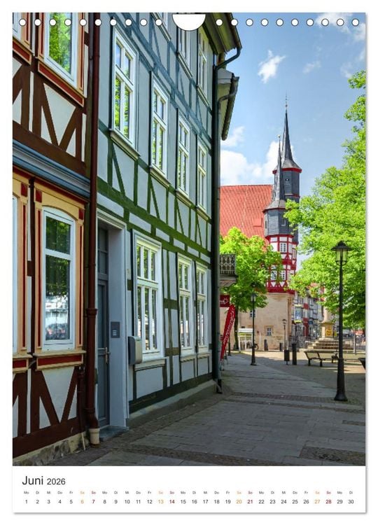 Produktbild: Duderstadt am Harz (Wandkalender 2026 DIN A4 hoch), CALVENDO Monatskalender