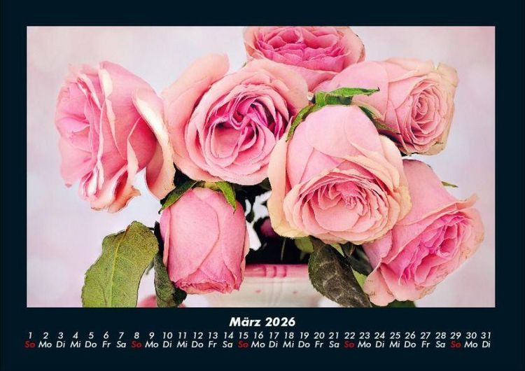 Produktbild: Blumentr&auml;ume 2026 Fotokalender DIN A4