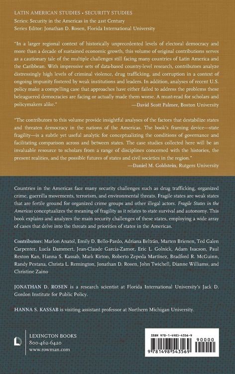 Produktbild: Fragile States in the Americas