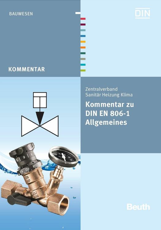 Produktbild: Kommentar zu DIN EN 806-1