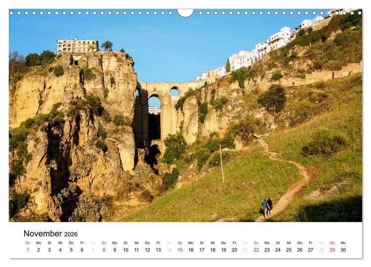 Produktbild: Fotoimpressionen aus Andalusien (Wandkalender 2026 DIN A3 quer), CALVENDO Monatskalender