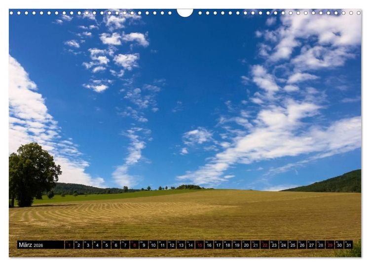 Produktbild: Sch&ouml;ne Landschaften der Oberlausitz (Wandkalender 2026 DIN A3 quer), CALVENDO Monatskalender