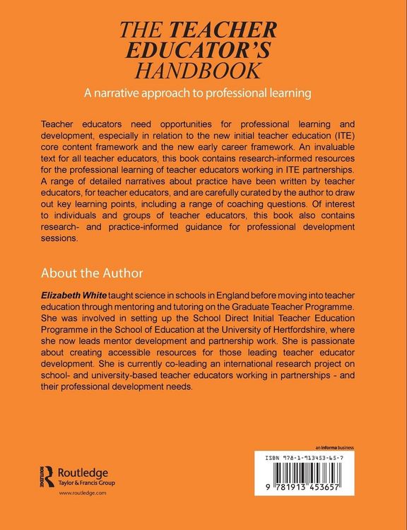 Produktbild: The Teacher Educator's Handbook
