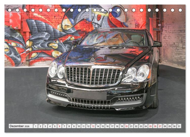 Produktbild: Nationales Auto Museum, Faszination auf R&auml;dern (Tischkalender 2026 DIN A5 quer), CALVENDO Monatskalender