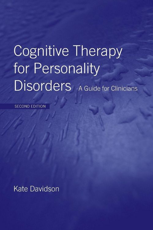 Produktbild: Cognitive Therapy for Personality Disorders