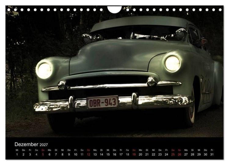 Produktbild: Au&szlig;ergew&ouml;hnliche Autos - Hot Rods (Wandkalender 2027 DIN A4 quer), CALVENDO Monatskalender