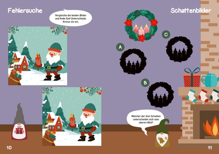 Produktbild: Mein R&auml;tselheft Weihnachten. Ab 6 Jahren