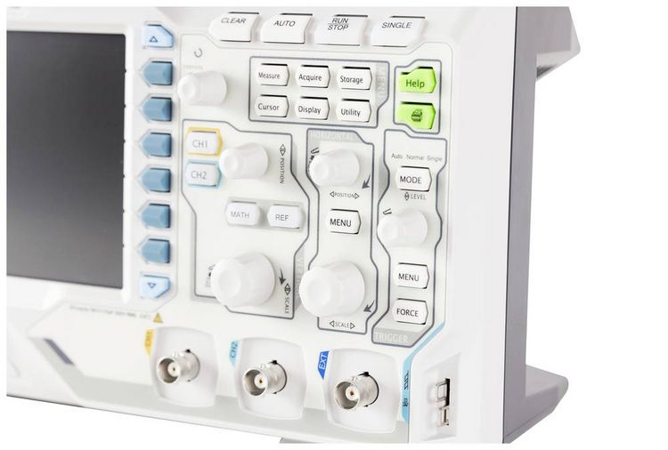 Produktbild: Rigol DS1102Z-E Digital-Oszilloskop 100 MHz 2-Kanal 1 GSa/s 24 Mpts 8 Bit Digital-Speicher (DSO) 1 St.