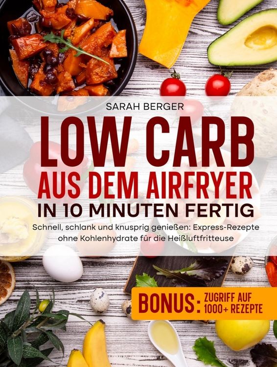 Produktbild: Low Carb aus dem Airfryer - In 10 Minuten fertig