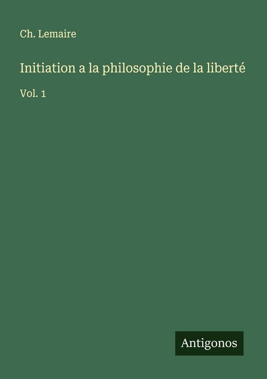 Produktbild: Initiation a la philosophie de la libert&eacute;