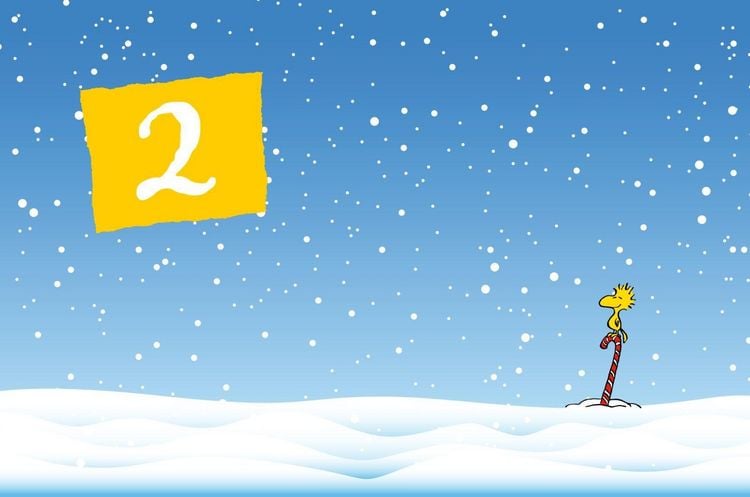 Produktbild: Peanuts Geschenkbuch: Mit Snoopy und den Peanuts durch den Advent