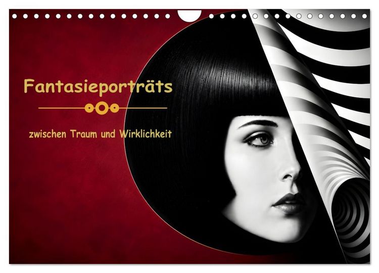 Produktbild: Fantasieportr&auml;ts zwischen Traum und Wirklichkeit (Wandkalender 2027 DIN A4 quer), CALVENDO Monatskalender
