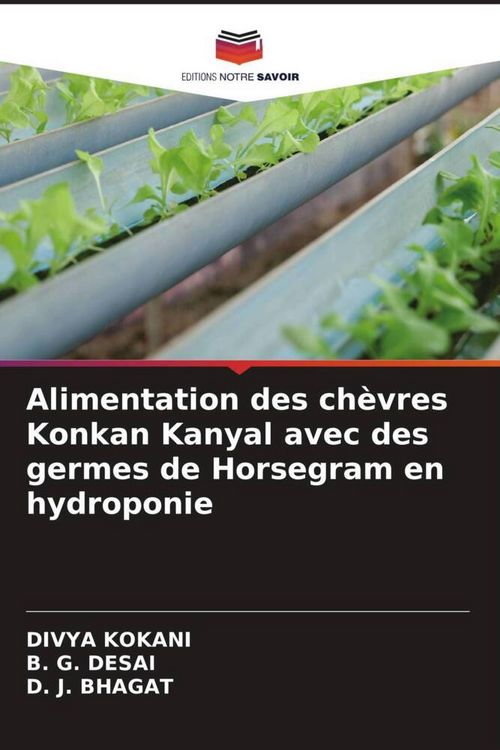 Produktbild: Alimentation des ch&egrave;vres Konkan Kanyal avec des germes de Horsegram en hydroponie