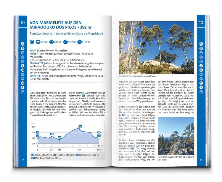 Produktbild: KOMPASS Wanderf&uuml;hrer Algarve mit Fernwanderweg Via Algarviana, 64 Touren / Etappen