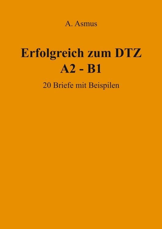 Produktbild: Erfolgreich zum DTZ A2 - B1 20 Briefe mit Beispielen