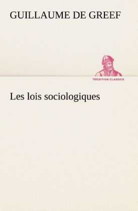 Produktbild: Les lois sociologiques
