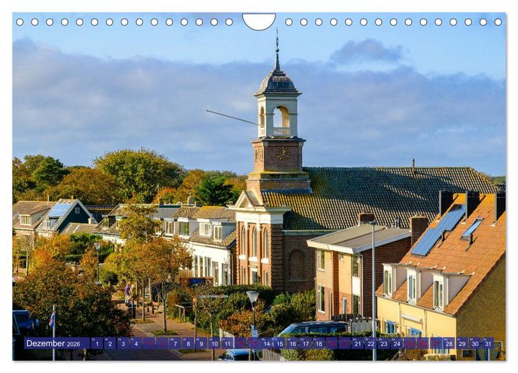 Produktbild: Ein Blick auf die Insel Texel (Wandkalender 2026 DIN A4 quer), CALVENDO Monatskalender