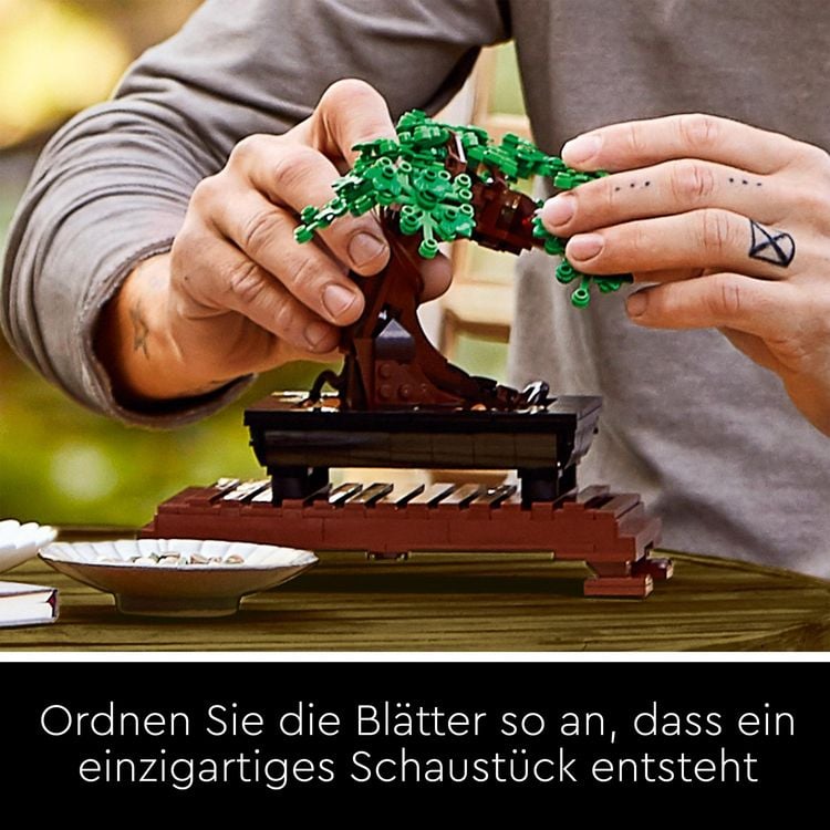 Produktbild: LEGO Botanicals Bonsai Baum - Kunstpflanzen Set f&uuml;r Erwachsene 10281